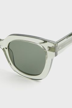 Chimi exists for people with a passion to match their style with their eyewear. Made from high-quality materials, these sunglasses are a timeless accessory.Prepare for fun in the sun while protecting your eyes with the 08 Sage Sunglasses. These shades feature a bold D-shaped frame balancing melodramatic volumes with a linear look and is finished with silver-tone rivet hinges. Crafted from lightweight acetate, you'll want to take these with you anywhere and everywhere — so throw them in your purs Classic Shield Sunglasses With Uva Protection, Glass Shield Sunglasses With Uv Protection Wayfarer, Glass Wayfarer Shield Sunglasses With Uv Protection, Modern Cat Eye Sunglasses For The Beach, Modern Cat Eye Sunglasses For Beach, Shield Wayfarer Sunglasses With Uv Protection, Modern Polycarbonate Sunglasses With Polarized Lenses, Modern Glass Cat Eye Sunglasses For Beach, Glass Wayfarer Sunglasses With Uva Protection