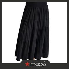 in stock Tiered Maxi Skirt, Dkny Jeans, Smocking, Maxi Skirt, Pick Up, In Store, Buy Online, Women Jeans, Skirt