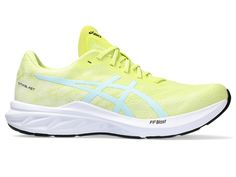 DYNABLAST 3 | Men | Glow Yellow/Aquamarine | Men's Running Shoes | ASICS United States Running Shoes Asics, Extra Wide Shoes, Shoes Asics, Narrow Shoes, Wrestling Shoes, Asics Running Shoes, Athletic Gear, Volleyball Shoes, Wide Shoes