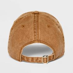 Create a perfect look for casual outings, beach trips, or picnics with the Solo Bee Dad Hat in Mighty Fine Brown color. Designed to fit perfectly, the back snap closure allows for easy adjustment. Made from soft cotton with a midweight fabric, it leaves you feeling comfy all day. Pair the hat with your favorite jeans and a cute tee to add a buzz of fun to your outfit. Easy to care for, simply hand wash and line dry or lay flat to dry to make laundry a breeze. Soft-washed Summer Baseball Cap, Cotton Snapback Hat For Vacation, Casual Visor Dad Hat For Beach, Casual Beach Dad Hat Visor, Casual Beach Visor Dad Hat, Casual Summer Hats With Adjustable Fit, Washed Dad Hat For Summer, Summer Washed Dad Hat, One Size Fits Most, Cotton Snapback Hat For Beach