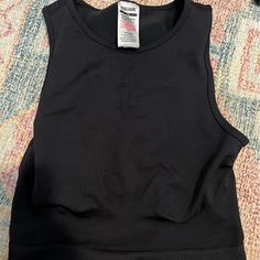 New Without Tags! Too Small For Me! Super Cute! Smoke Free Home. Open To Offers! Gymshark Black, Super Cute, Womens Tops, Crop Tops, Tags, Women Shopping, Black, Color