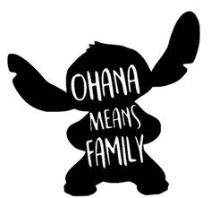 the phrase obama means family in black and white