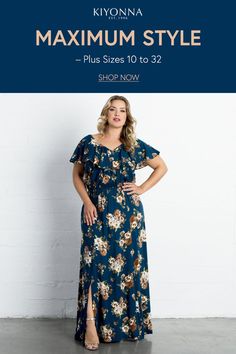 No matter how many Kiyonna plus size maxi dresses you own, you can't have enough. Our plus-size, floor-length dresses are perfect for evening wear, casual wear, or wearing while on vacation. Our styles are always on trend with various sleeve and shoulder options, fabrics, and silhouettes. When the season begins to cool down and head into winter, we are ready with styles that feature fabrics like lace and velvet. All our maxi dresses feature flattering waistlines, sleeves, and feminine detailing. Winter Outfits Plus, Winter Outfits Plus Size, Fall Outfit Plus, Fall Outfit Plus Size, Sequin Gowns, Plus Size Long Dresses, Plus Size Winter Outfits, Outfit Plus Size, Plus Size Fall Outfit