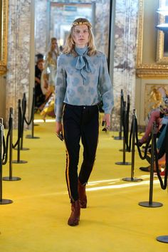 Gucci Cruise Show 2018 Colorful Fashion, Florence