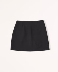 Women's Mini Skort | Women's Clearance | Abercrombie.com Closet Revamp, Menswear Women, Abercrombie (women), Black Skort, Classic Menswear, Jupe Short, Women's Bottoms, Suits Coats, New Arrival Dress