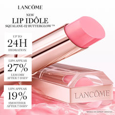 Color & Care for your lips with NEW Lip Idôle Squalane-12 Butterglow. Hydrating Lip Balm, Cream Serum, Color Care, Soft Lips, Cleanser And Toner, Beauty Ideas, Your Lips, Night Creams, Beauty Shop