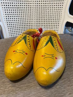 Vintage - 1990's - Pair - Scandinavian Wooden Clogs - Hand Carved Shoes - Large - Holland - Large - Dutch Garden Clogs- 12" Long x 4.5" Wide - If buyer wishes to wear these shoes, they appear to be a size Ladies 8.5 (US).  This pair of clogs has several scuff marks and signs of wear that we feel lends to their vintage look but please be aware of them before purchasing. PLEASE SEE ALL PHOTOS AS THEY ARE AN IMPORTANT PART OF THE DESCRIPTION    IMPORTANT - This is a VINTAGE (old) piece, not new, pr Vintage Wooden Heel Closed Toe Clogs, Vintage Clogs With Wooden Heel And Closed Toe, Vintage Closed Toe Clogs With Wooden Heel, Vintage Clogs With Rubber Sole And Round Toe, Vintage Closed Toe Mules With Rubber Sole, Vintage Slip-on Clogs With Rubber Sole, Vintage Clogs With Wooden Heel For Spring, Vintage Mules With Rubber Sole And Round Toe, Dutch Gardens