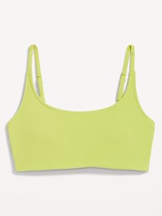 Scoop-Neck Bikini Swim Top | Old Navy Swim Suits, Old Navy Women, Swim Top, Sun Protection, Uv Protection, Old Navy, Scoop Neck, Built In, Swimming