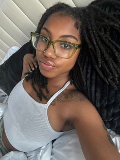 Locs Hairstyles For Women, Locs Black Women, Women Locs, Dyed Dreads, Small Locs, Locs Styles