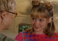 Lizzie Mcguire Hairstyles, Lizzie Mcguire Hair, Space Buns, Crimped Hair