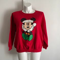 - Ugly Christmas Sweater - Approx. Size XL/XXL - Excellent vintage condition - Colors: Multicolor - Made by Mickey and Co. - The size tag was cut out, but the measurements point to an approximate size XL/XXL - please double check the flat measurements Flat Measurements: Armpit to Armpit: 28" Length: 23" Sleeve Length: 19"    Shoulder to Shoulder: 21.5" Spice up your wardrobe with this super fun sweater!  ** Due to the seasonal nature of this item, I cannot accept any returns or exchanges. Thank Holiday Cardigan, 5 Spice, Tacky Christmas Sweater, Fun Sweater, Snowflake Sweater, Tacky Christmas, Holiday Sweater, Pullover Sweater Women, Cool Sweaters