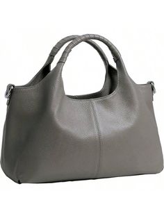 High Quality Cowhide---Soft genuine leather handbags, high quality cowhide, which has beautiful grain and better wear resistance. And featured silver metal hardware and smooth coffee polyester lining.
Interior Structure---Medium size inner space, 1 zipped pocket divider, 2 slots and 1 zipped pocket inside. It's a practical work tote bag and casual everyday purse which will keep you stuffs organized.
Exterior Structure---On the exterior of the satchel bag, 1 convenient zipped pocket on the back, Accessible Design, Leather Shoulder Bags, Everyday Purse, Work Tote Bag, Hobo Crossbody Bag, Work Tote, Vintage Suede, Genuine Leather Handbag, Satchel Bag