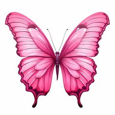 High-Res Pink Butterfly Clipart in Chiaroscuro Art Style Art: 4K & Vector Pink Butterfly Art, Butterfly Clipart, Digital Banners, Butterfly Artwork, Butterfly Clip Art, Butterfly Theme, Butterfly Drawing, Art Drawings For Kids, Chiaroscuro