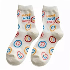 Make these socks a part of your aesthetic look Free SizeMaterial: 100% Cotton Kidcore Socks, Cute Socks Aesthetic, Aesthetic Socks, Socks Aesthetic, Cartoon Socks, Silly Socks, Find Aesthetic, Funky Socks, Stylish Socks