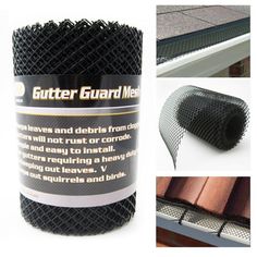 the gutter guard mesh is being used to keep bugs out of your gutter