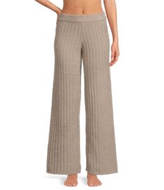 From UGG&#x2C; these lounge pants feature:Cozy knit ribbed fabricationElastic waistbandHigh risePull-on constructionApprox. 29" inseamPolyesterMachine wash cold/tumble dry lowImported. Comfy Ribbed Bottoms, Cozy Ribbed Sweatpants For Loungewear, Cozy Stretch Ribbed Pants, Comfortable Ribbed Loungewear Bottoms, Comfortable Ribbed Lounging Bottoms, Cozy Ribbed Sweatpants For Lounging, Ribbed Lounging Pants, Ribbed Lounging Bottoms, Comfortable Ribbed Sweatpants For Loungewear