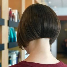 Sleek Bob Hairstyles, Line Bob Haircut, Straight Hair Cuts, 짧은 머리, Haircuts For Fine Hair, Latest Hairstyles, Short Bob Hairstyles