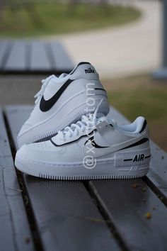 Black White Custom Air Force 1 Shadow – XX CUSTOM Black White Air Force 1, Air Force 1 White, White Air Force 1, White Air Forces, Air Force 1 Shadow, White Shadow, Unique Sneakers, Custom Air Force 1, Sneaker Games