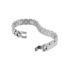 PRODUCT DETAILS Waterproof💧💧💧 Stainless Steel White Rhodium Hypoallergenic Nickel Free Size: Total 7.5" - (6.5" + 1" extender) Closure: Clip Clasp DESIGNER NOTE Elevate your wrist with our Royal Bracelet Silver, a statement piece that captures the essence of timeless elegance. Crafted with meticulous attention to detail, this silver bracelet features intricately designed links that exude sophistication, making it the perfect addition to your jewelry collection. Style Tip: Add a touch of regal Adjustable Durable Silver Bracelet, Adjustable Silver Watch Accessories For Everyday, Durable Silver Stainless Steel Watch Accessories, Everyday Adjustable Stainless Steel Watch Accessories, Adjustable Silver Wristband With Bracelet Strap, Durable Stainless Steel Silver Watch Accessories, Durable Adjustable Silver Watch Accessories, Adjustable Silver Jubilee Bracelet Watch Bands, Silver Stainless Steel Wristband