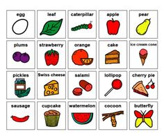 Very Hungry Caterpillar Slp Materials, Adapted Books, Pediatric Therapy, Speaking Skills, Eric Carle