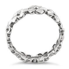 Top of ring height: 6.7mm

    
 
       Metal:  925 sterling silver

      Finish: high polish

         Design goes all the way around the ring seamlessly Quality Rings, Polish Design, Eternity Ring, Silver Bracelet, The Way, Rings For Men, 925 Sterling Silver, For Men, Sterling Silver