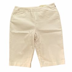 Comfortable Shorts. Modest. Summer Short Pull-on Pants, Beige Bermuda Bottoms For Spring, Summer Pull-on Short Pants, Summer Short Pull-on Style Pants, Spring Bottoms With Pull-on Style And Short Inseam, Stretch Bermuda Shorts For Spring, Spring Bermuda Stretch Pants, Spring Pull-on Style Bottoms With Short Inseam, Fitted Bermuda Bottoms For Spring