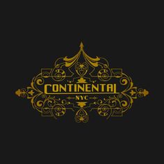 the logo for continental, an upscale restaurant in new york city's financial district