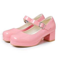 Women's Low Chunky Heel Mary Jane Pumps Ankle Buckle Strap Sweet Round Toe Dress Shoes Jk Cosplay Uniform Dress Shoes Product Details Size: 7 Color: Pink Brand: No Brand Mpn: Does Not Apply Upc: Does Not Apply Ean: Does Not Apply * Department : Womens * Date First Available : November 23, 2022 Mary Jane Round Toe Heels For Spring, Spring Mary Jane Heels With Round Toe, Spring Party Platform Mary Janes, Medium Width High Heel Mary Janes For Spring, Spring Formal Platform Mary Janes, Pink Pointed Toe Block Heels, Spring Mary Jane Block Heels With Buckle, Spring Mary Janes With Round Toe For Party, Casual Mary Janes For Spring Party