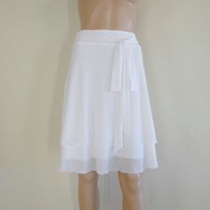 White Skirt.Evening Skirt.Party Skirt Elegant Fitted Mini Skirt For Wedding, Elegant Summer Wedding Mini Skirt, Fitted Knee-length Summer Wrap Skirt, White Knee-length Party Skirt, Knee-length Fitted Wrap Skirt For Summer, Elegant Fitted Mini Wrap Skirt, Elegant Fitted Knee-length Wrap Skirt, Elegant Pleated Tiered Wrap Skirt, White Relaxed Tiered Wrap Skirt