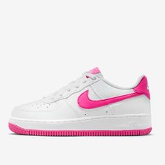 Brand New No Original Box Size 7 Youth Pink/White Please Don’t Send A Lowball Offer!! I Will Decline With No Counteroffer. Thanks Pink Closet, Shoes Nike Air Force, Shoes For School, Back To School Shoes, School Shoes, Kids Nike, Nike Air Force 1, Air Force 1, Nike Air Force