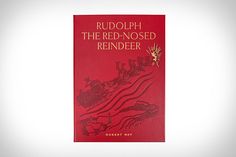 the red - nosed reindeer by robert may is on display at the national museum in washington