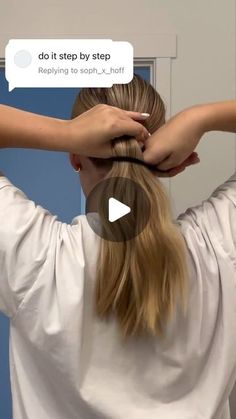 WIMBERLY’S | BEAUTY BAR on Instagram: "Yes! Here is the full video by @mckenna.harrison #10secbun #buntutorial" Low Bun Hairstyles Tutorial, Low Bun Tutorial, Bun Hairstyle Tutorial, Low Bun Tutorials, Cute Bun Hairstyles, Two Buns, Cute Buns