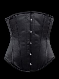 You'll love your sleek look in our Modern Curve silhouette. Shown here in our premium black satin fabric, this sturdy longline corset is designed specifically for people who have a V shaped torso. The CS-701 corset is patterned with a larger rib and narrower hip, opposite of the rest of our collection. This narrow hip longline is ideal for the male physique and is also great for women with long torsos that tend to be more apple-shaped. The CS-701 Longline underbust steel boned waist trainer is m Men Corsets, Mens Corset, Plus Size Satin, Narrow Hips, Black Satin Fabric, Dress Men, Corset Pattern, Steel Boned Corsets, Plus Size Corset