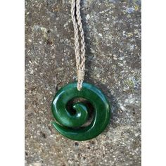 Jade Wave Swirl Necklace Air Dry Clay Necklace Pendants, Clay Pendant Necklace, Ceramic Necklace Pendant, Easy Clay Jewelry, Clay Necklace Ideas, Clay Necklace Pendant, Spiral Form, Ceramic Jewerly, Pottery Necklace