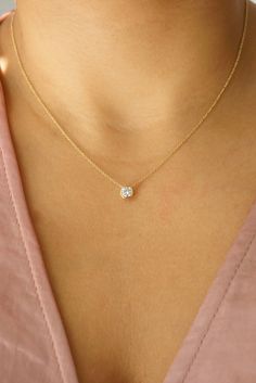 Casual enough for the outdoors, fancy enough for the party. Our bezel set diamond necklace is popular for good reason. Please allow 1-2 weeks for delivery. Diamond Necklace Simple, Simple Diamonds, Bezel Set Diamond, New Bands, Bezel Diamond, Ring Collections, Diamond Studs, Ring Bracelet, Earring Necklace