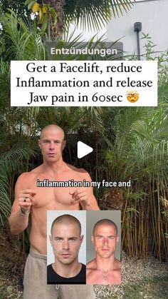 Juergen Horn on Instagram: "This @humangarage Fascial Maneuver is incredible and one of my favorites. My jaw and face feels so different since I’ve been doing it. Try it out and let me know how it makes you feel 🙏🏽  🇩🇪  This @humangarage Fascial Maneuver is incredible and one of my favorites. My jaw and face feels so different since I’ve been doing it. Try it out and let me know how it makes you feel 🙏🏽  #fascia #humangarge #reels #viral #selfhelp" Face Excercise, Human Garage, Facial Fitness, Inflammation Remedies, Face Workout, Face Yoga Method, Face Yoga Exercises, Face Yoga Facial Exercises, Facial Toning