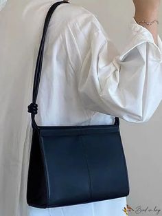 BirdinBag - Underarm Bag with Sleek Minimalist Design Square Sling Bag, Cold Style, Fancy Bags, Underarm Bag, Niche Design, Handbags For Men, Bag Women, Bag Shoulder, Women's Bags