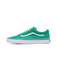 Women‘s Size 6.5 New In Box Womens 6.5 = Mens 5 Casual Green Skate Shoes For Spring, Green Canvas Shoes For Summer Streetwear, Classic Green Vans Sneakers, Green Vans Sneakers For Spring, Vans Green, Shoes Vans, Womens Vans, Vans Old Skool, Stuffed Green Peppers