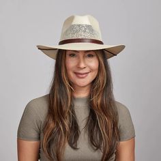 The Florence Womens Straw Sun Hat combines the classic Panama hat style and comfort, without breaking the bank. Featuring a 3 1/2" wide brim, and a 4 1/2" breathable crown design, this hat is perfect for the days you'll spend lounging in a hammock sipping mojitos, or walking the streets of Havana. A sewn-in elastic sweatband means you'll have all day comfort but we also include 2 free adhesive reducers to make sure it's a perfect fit (a $10 value). Panama Hat Style, American Hat Makers, Womens Straw Hats, Straw Sun Hat, Hat Style, Crown Design, Wide Brimmed, Sun Hat, Straw Hat