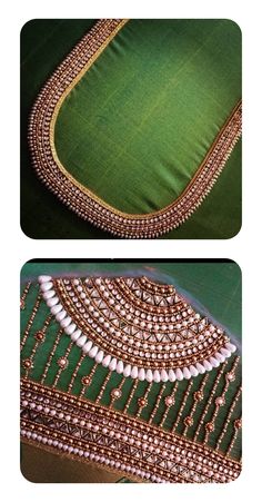 Maggam Work New Designs, Maggam Work Hand Designs, Hand Aari Designs For Blouses, Aari Blouse Hand Design, Arri Work Blouse Designs Simple, Aari Neck Designs For Blouse, Simple Maggam Blouse Designs, Aari Work Neck Design For Blouse, Wedding Aari Work Blouse Designs