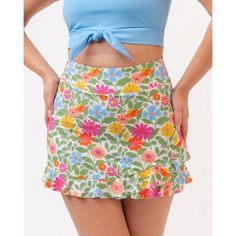 If you're looking for more coverage, but in a flirty & feminine way. this skirt features an ultra high waistline and our classic faux wrap front. You'll love pulling this skirt on and heading straight to the beach or pool. Modest Swimwear, High Waisted Swim, Cheeky Bikinis, Swim Suit Bottoms, Dream Clothes, Skirts With Pockets, Swimwear Fashion, Board Shorts, Fitness Fashion