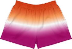 Short Ombre, Lesbian Pride Flag, Lesbian Flag, Lgbtq Pride, Pride Flag, Water Repellent Fabric, White Flats, Pride Flags, Athletic Shorts