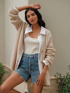 Cashmere Cocoon Cardigan