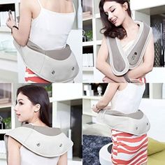 Multifunctional Body Massager Cervical Massage Shawl For Deep Tissue Relief And Relieving Back Neck Shoulder Camera Storage, Shoulder Massage, Pore Cleanser, Neck Massager, Body Massager, Online Shopping Websites, Improve Circulation, Neck Massage, Muscle Recovery