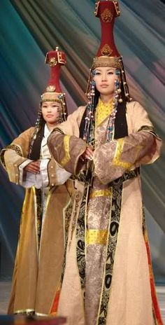 Asia - Russia/Southern Siberia, Tuvans, indigenous Turkic people Mongolian Dress, Mongolian History