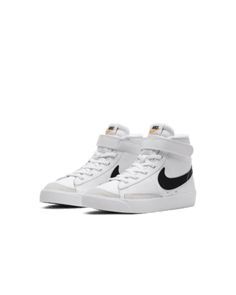 Your little baller can rule the sneaker game in the Nike Blazer Mid '77. The vintage look and comfortable feel help this court classic transcend the hardwood into a legend of street style. Shown: White/Total Orange/Black Style: DA4087-100 Nike Blazers High Tops, Blazers Nike, Kids Blazers, Nike Blazers, Nike Blazer Mid 77, Nike Blazer Mid, Blazer Mid, Sneaker Games, Nike Blazer