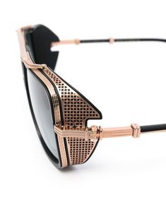 Balmain Sunglasses, Tinted Sunglasses, All Brands, Protective Cases, Lenses, Gold Tones, Shades, Sunglasses, Frame