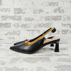 New Pattern: Solid Toe Shape: Pointed Toe Closure: Buckle Us Shoe Size: 6.5 Occasion: Formal Eu Shoe Size: Color: Black Heel Height: Mid (2-2.9 In) Brand: Naturalizer Type: Heel Department: Women Heel Style: Block Model: Naturalizer Charlee Style: Slingback Shoe Width: M Upper Material: Faux Leather Black Ankle Strap Slingback Pumps For Spring, Elegant Faux Leather Slingback Pumps For Formal Occasions, Elegant Formal Faux Leather Slingback Pumps, Black Slingback Sandals With 4-inch Heel For Work, Black Slingback Pumps With 4-inch Heel For Work, Black Slingback Sandals For Office In Summer, Black Leather Slingback Pumps For Work, Elegant Faux Leather Slingback Pumps, Formal Faux Leather Slingback Pumps