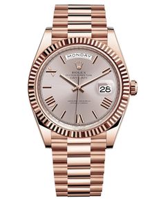 Buy Rolex, Style Watch, Roman Numeral, Rolex Day Date, Gold Hands, 3 O Clock, Gold Case, Luxury Watches For Men, Watch Model