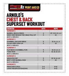 the printable workout sheet is shown in red and white